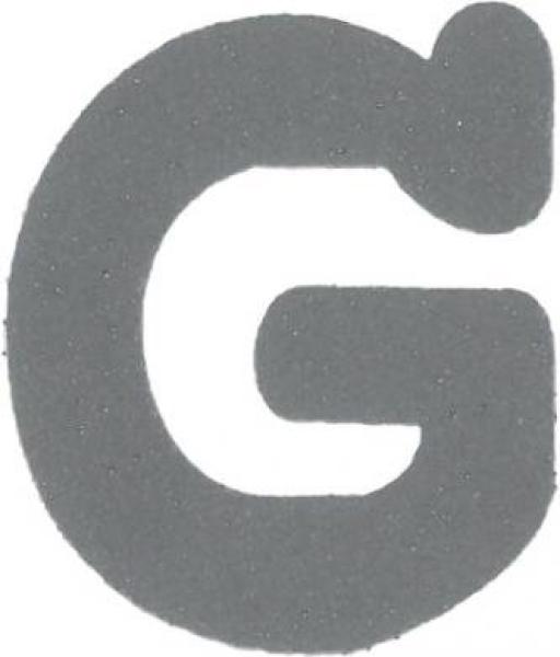 Bügelapplikation Reflex Buchstabe G  30x34mm